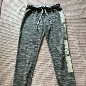 xs pink grey sweatpants